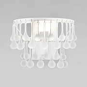 Накладной светильник Bogate's Gutta 476/1 цвет плафона/подвески Прозрачный, цвет арматуры Белый-1