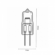 Лампа галогеновая Uniel 480 IP0-4