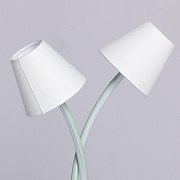 Настольная лампа MW-Light Аэлита 10 480033302 цвет плафона/подвески Белый, цвет арматуры Зеленый-2