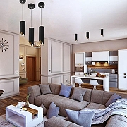 Накладной светильник Feron ML182 48039 цвет плафона/подвески Черный, Золото, цвет арматуры Черный-2