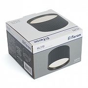 Накладной светильник Feron HL370 48298 цвет плафона/подвески Черный, цвет арматуры Черный-7