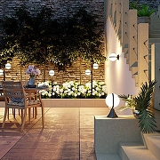 Ландшафтный светильник Odeon Light Lomeo 4832/1A цвет черный-2