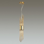 Подвесной светильник Odeon Light Flamb1 4847/2 цвет золото-2