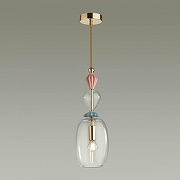 Подвесной светильник Odeon Light B1zet 4855/1B цвет золото, разноцветный-2