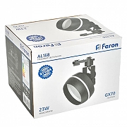 Светильник на штанге Feron AL168 48553 цвет плафона/подвески Черный, цвет арматуры Черный-7