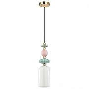 Подвесной светильник Odeon Light Candy 4861/1B цвет золото, разноцветный-1