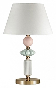 Настольная лампа Odeon Light Candy 4861/1TB цвет золото, розовый, светло-зеленый