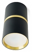 Накладной светильник Feron ML186 48639 цвет плафона/подвески Черный, Золото, цвет арматуры Золото, Черный