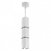 Подвесной светильник Feron ML1868 48648 цвет плафона/подвески Белый, Хром, цвет арматуры Белый, Хром-1