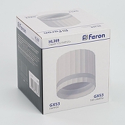 Накладной светильник Feron HL365 48679 цвет плафона/подвески Белый, цвет арматуры Белый-10