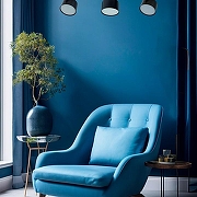 Светильник на штанге Feron AL119 48727 цвет плафона/подвески Черный, цвет арматуры Черный-1