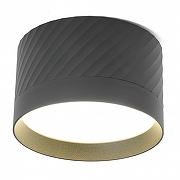 Накладной светильник Feron HL371 48737 цвет плафона/подвески Черный, цвет арматуры Черный-1