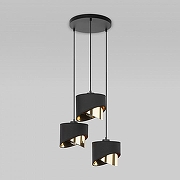 Подвесной светильник TK Lighting Grant Black 4876 Grant Black цвет плафона/подвески Черный, Золото, цвет арматуры Черный