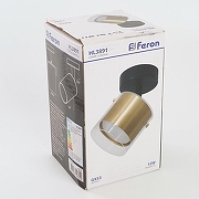 Спот Feron HL3891 48797 цвет плафона/подвески Золото, цвет арматуры Черный-6