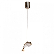 Подвесной светильник De City Конти 33 488012001 цвет плафона/подвески Прозрачный, цвет арматуры Золото-1