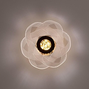 Накладной светильник De City Конти 32 488023601 цвет плафона/подвески Прозрачный, цвет арматуры Золото-2