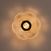 Накладной светильник De City Конти 32 488023601 цвет плафона/подвески Прозрачный, цвет арматуры Золото-3