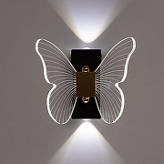 Бра De City Конти 488024801 цвет плафона/подвески Прозрачный, цвет арматуры Золото, Черный-3