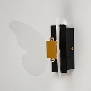 Бра De City Конти 488024801 цвет плафона/подвески Прозрачный, цвет арматуры Золото, Черный-4