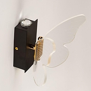 Бра De City Конти 488024801 цвет плафона/подвески Прозрачный, цвет арматуры Золото, Черный-5