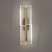 Накладной светильник De City Конти 488025001 цвет плафона/подвески Прозрачный, цвет арматуры Золото, Черный-2