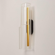 Накладной светильник De City Конти 488025001 цвет плафона/подвески Прозрачный, цвет арматуры Золото, Черный-4