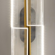 Накладной светильник De City Конти 488025001 цвет плафона/подвески Прозрачный, цвет арматуры Золото, Черный-5