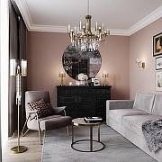 Торшер Odeon Light Nicole 4886/1F цвет плафона/подвески Прозрачный, Оранжевый, цвет арматуры Бронза-4