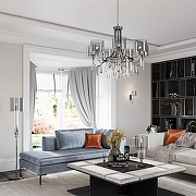 Торшер Odeon Light Nicole 4890/1F цвет хром черненый-4