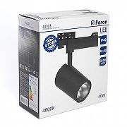 Светильник на штанге Feron AL103 48942 цвет плафона/подвески Черный, цвет арматуры Черный-4
