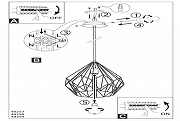 Подвесной светильник Eglo Carlton 49258 цвет плафона/подвески Медь, цвет арматуры Медь-3