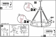 Подвесной светильник Eglo F1ndlay 49694 цвет Черный-2