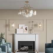 Подвесной светильник Odeon Light Vassa 4987/5 цвет золото-4