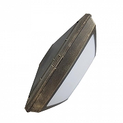 Накладной светильник Fumagalli Guizeppe 4P2.000.000.BYF1R цвет плафона/подвески Белый, цвет арматуры Бронза