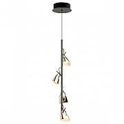 Подвесной светильник Odeon Light Malpa 5002/17L цвет черный-1