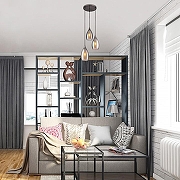 Подвесной светильник Eurosvet Cosm1c 50085/3 черный жемчуг цвет плафона/подвески Белый, Жемчужный, цвет арматуры Жемчужный, Черный-3