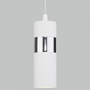 Подвесной светильник Eurosvet V1ero 50096/1 белый/хром цвет плафона/подвески Белый, Хром, цвет арматуры Белый