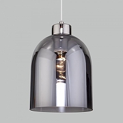 Подвесной светильник Eurosvet Tandem 50119/1 никель цвет плафона/подвески Светло-серый, цвет арматуры Никель