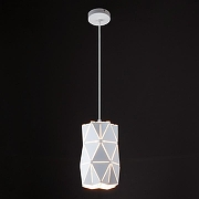 Подвесной светильник Eurosvet Repr1se 50145/1 белый цвет плафона/подвески Белый, цвет арматуры Белый-1