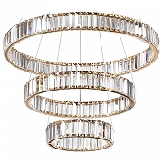 Подвесной светильник Odeon Light Vek1a 5015/88L цвет плафона/подвески Прозрачный, цвет арматуры Золото