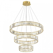 Подвесной светильник Odeon Light Vek1a 5015/88L цвет плафона/подвески Прозрачный, цвет арматуры Золото-1