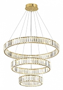 Подвесной светильник Odeon Light Vek1a 5015/88L цвет плафона/подвески Прозрачный, цвет арматуры Золото-2