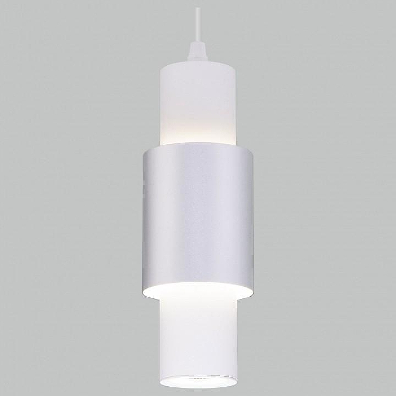 Подвесной светильник Eurosvet Bento 50204/1 LED белый/матовое серебро 
