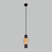Подвесной светильник Eurosvet Bento 50204/1 LED черный/матовое золото цвет плафона/подвески Черный, цвет арматуры Черный-1