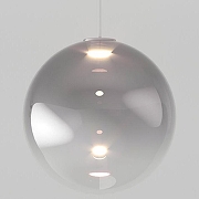 Подвесной светильник Eurosvet Wonder 50232/1 LED дымчатый цвет плафона/подвески Светло-серый, цвет арматуры Хром