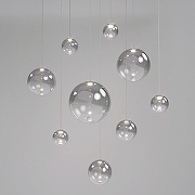 Подвесной светильник Eurosvet Wonder 50232/1 LED дымчатый цвет плафона/подвески Светло-серый, цвет арматуры Хром-2