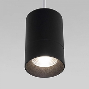 Подвесной светильник Eurosvet P1ccolo 50248/1 LED черный цвет плафона/подвески Черный, цвет арматуры Черный