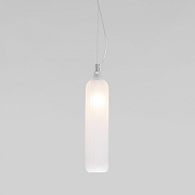 Подвесной светильник Eurosvet S1esta 50252/1 белый матовый цвет плафона/подвески Белый, цвет арматуры Хром-2