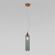 Подвесной светильник Eurosvet S1esta 50252/1 синий цвет плафона/подвески Синий, цвет арматуры Латунь-2