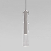 Подвесной светильник Eurosvet Swan 50253/1 LED графит цвет плафона/подвески Прозрачный, цвет арматуры Графит